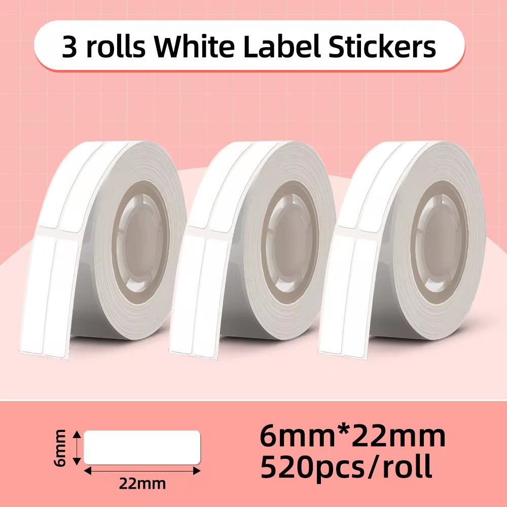 Q30 Label Printer Mini Printer Pocket Thermal Label Maker Wireless Sticker Pocket Portable Printer Various Label Paper
